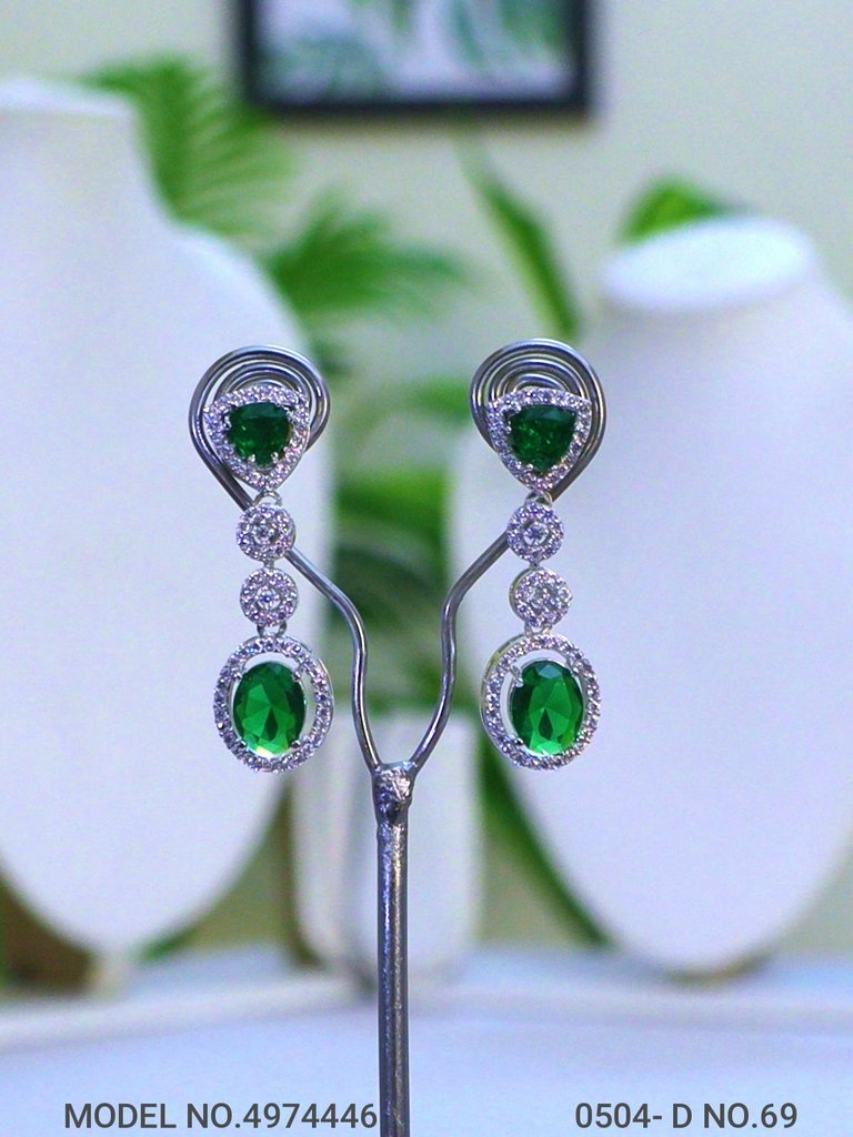 Real Zircon | Fashion AD Earrings - Amaara World