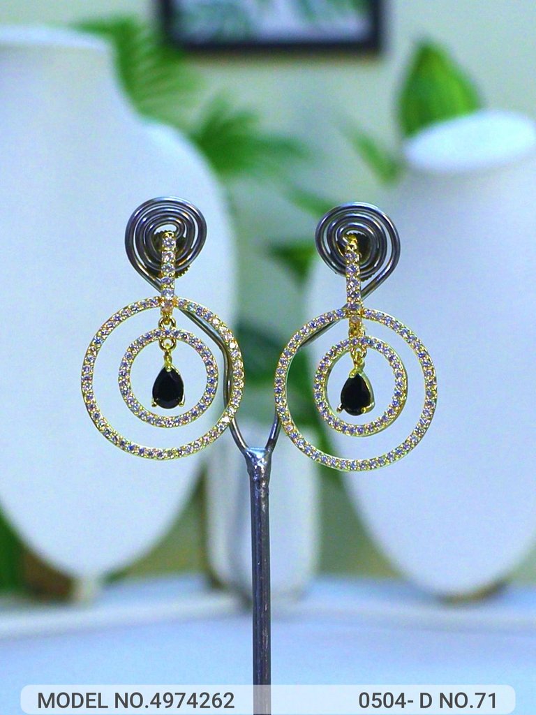 Cubic Zirconia | Earrings - Amaara World