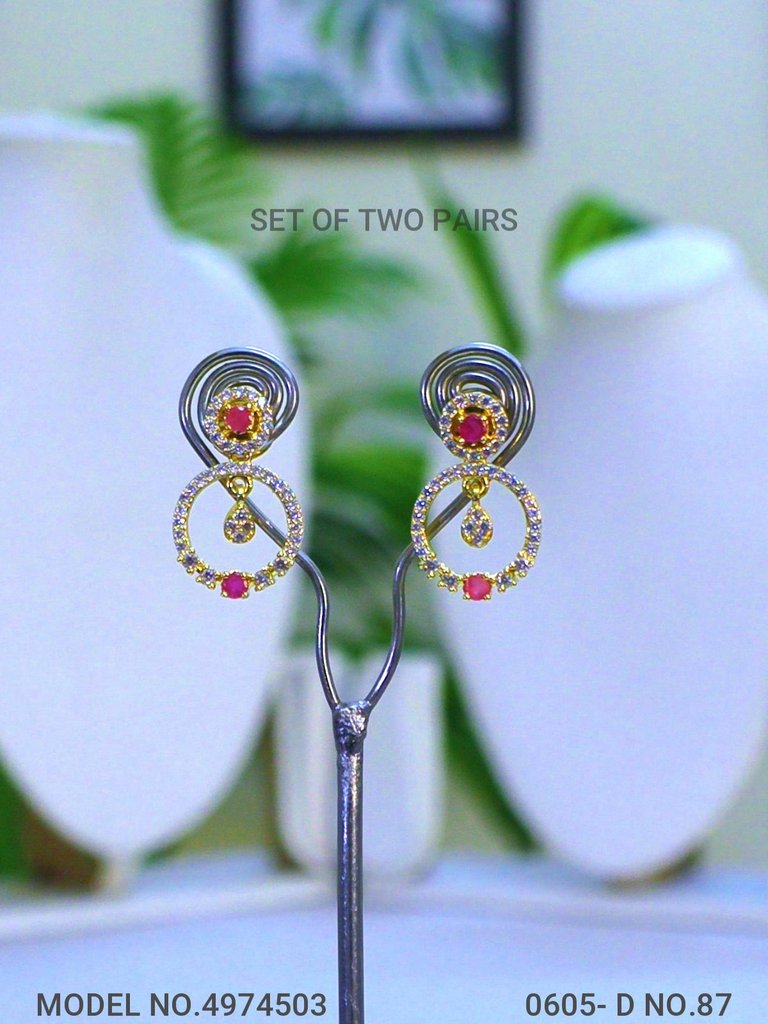 Cubic Zirconia | Earrings - Amaara World