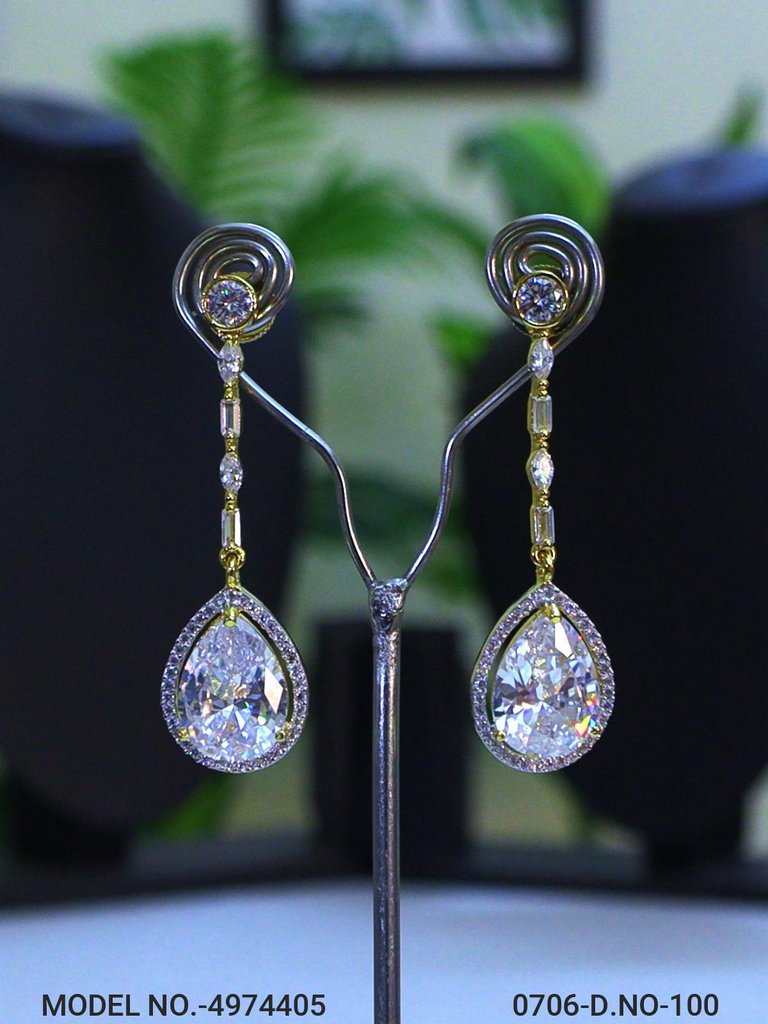 Artificial Diamond Earrings
