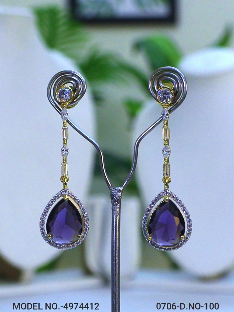 Bridal Earrings | Original Cz - View A