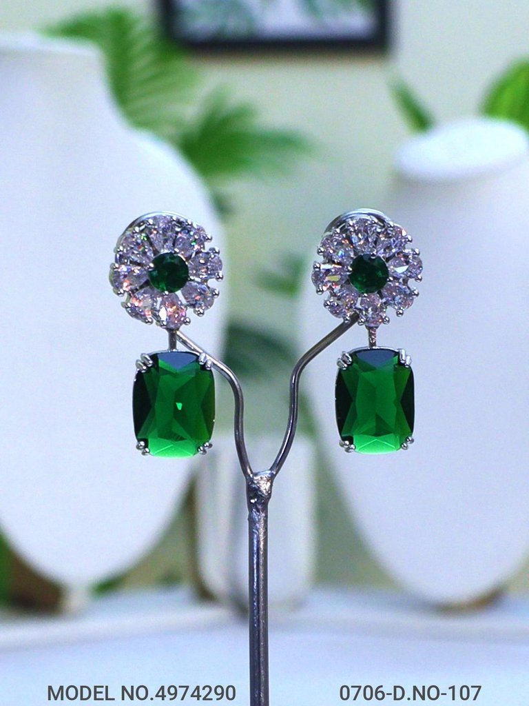 Real Zircon | Fashion AD Earrings - Amaara World