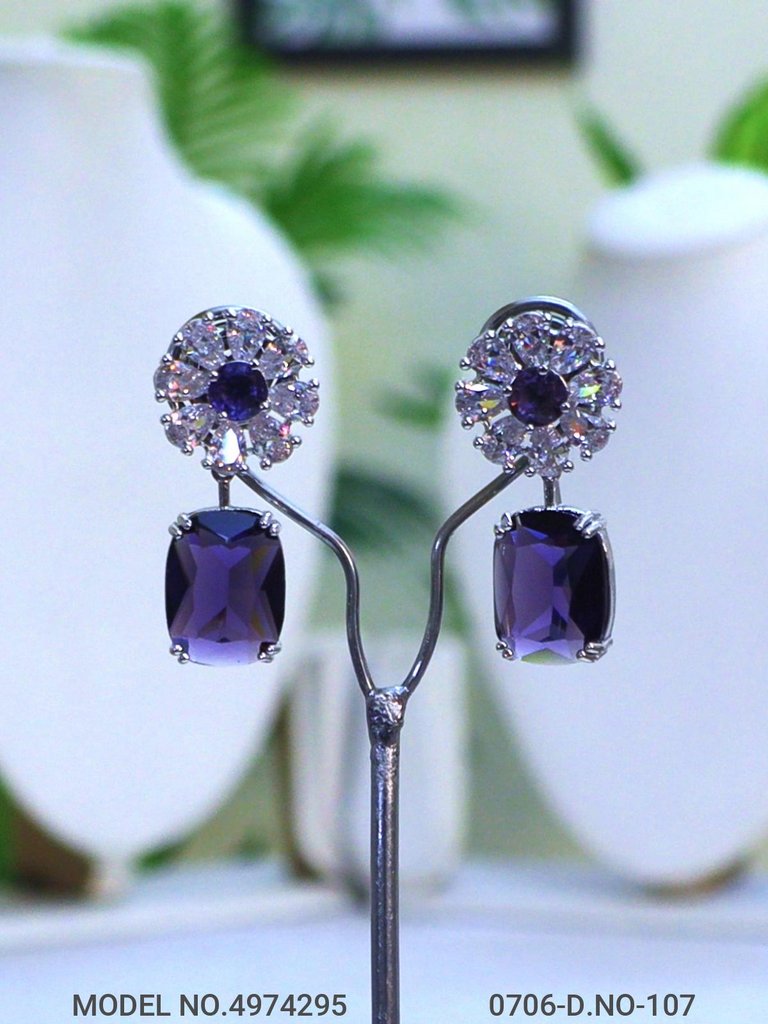 International Design | Cz Earrings - Amaara World