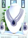 Traditional Design | American Diamond Jewelry Set - Amaara World