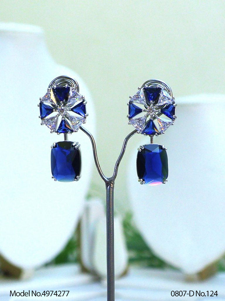 CZ Earrings - View A