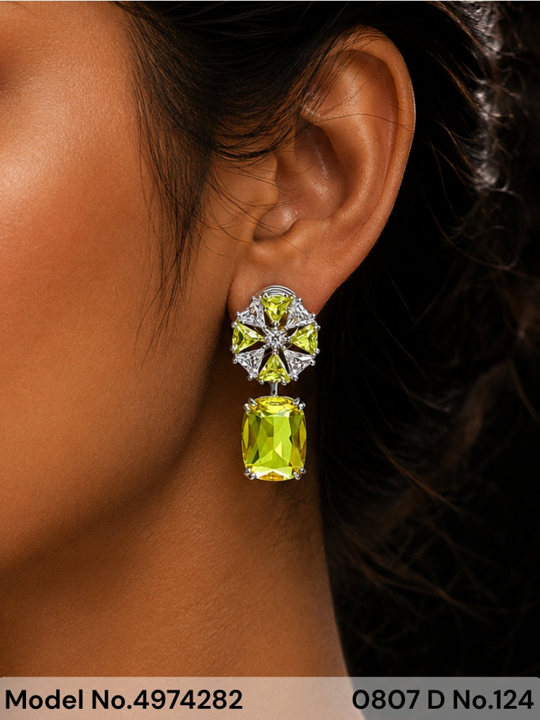 CZ Earrings - Amaara World