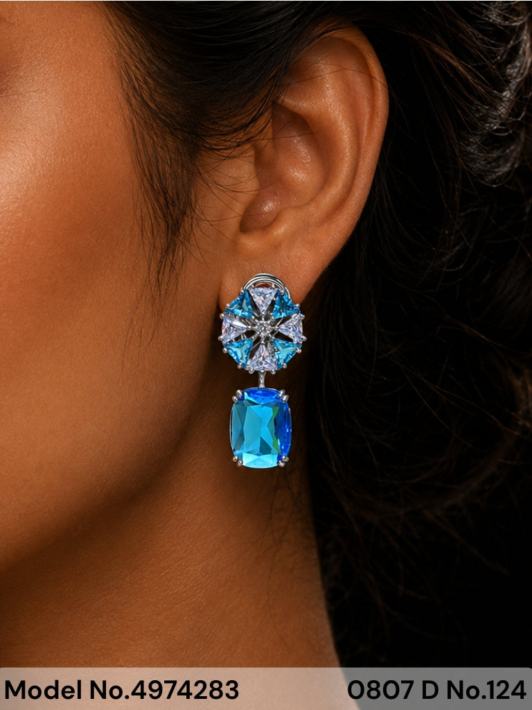 CZ Earrings - Amaara World