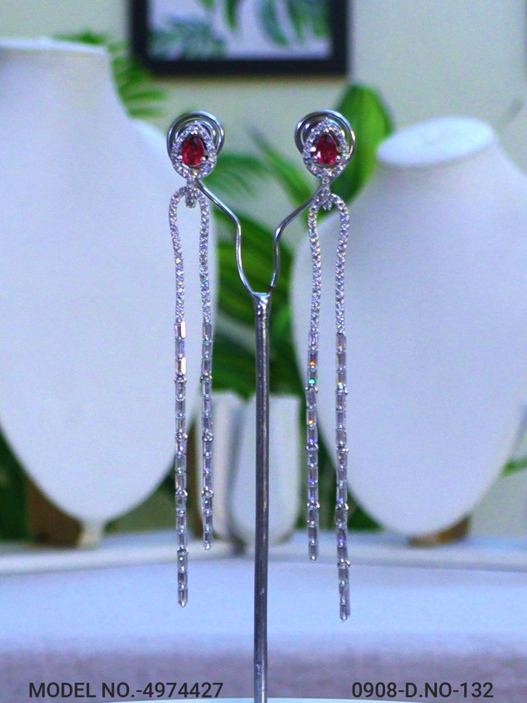 Cz Fashion Earrings | Handcrafted - Amaara World