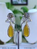 Earrings made of Cubic Zircons