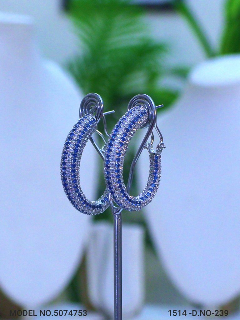 Cz Fashion Earrings | Handcrafted