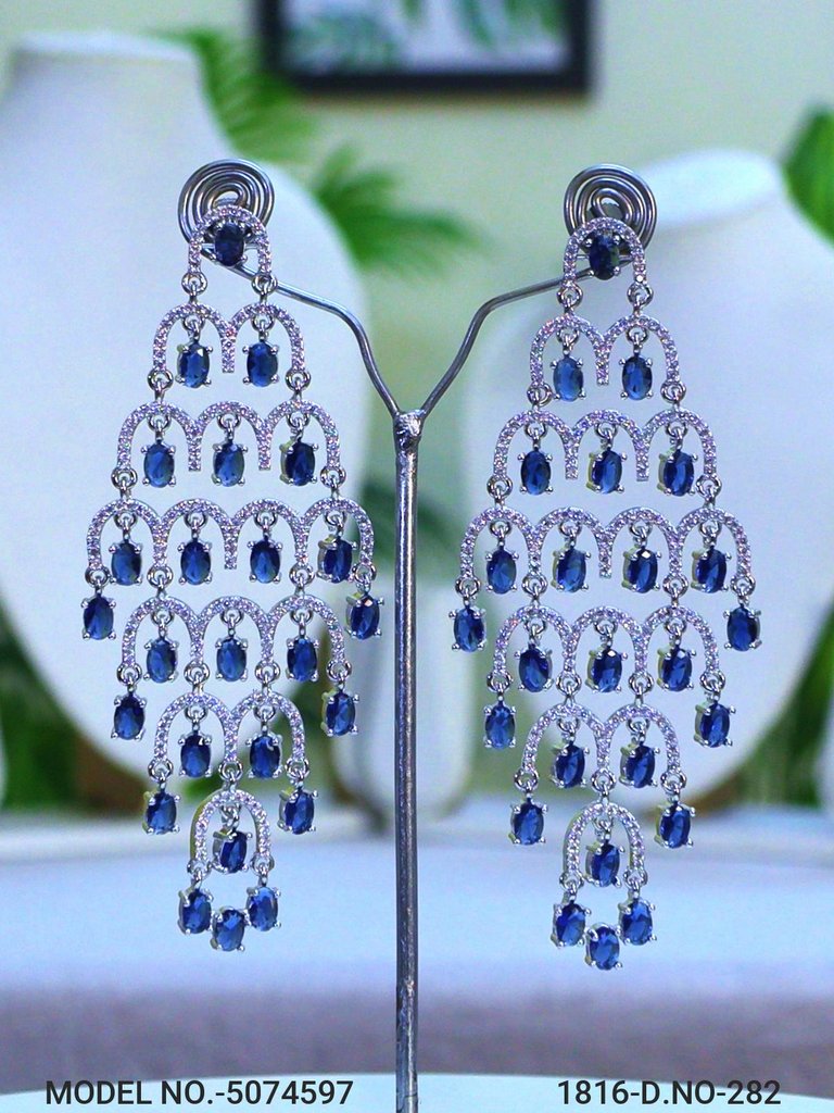 Cz Earrings - Amaara World