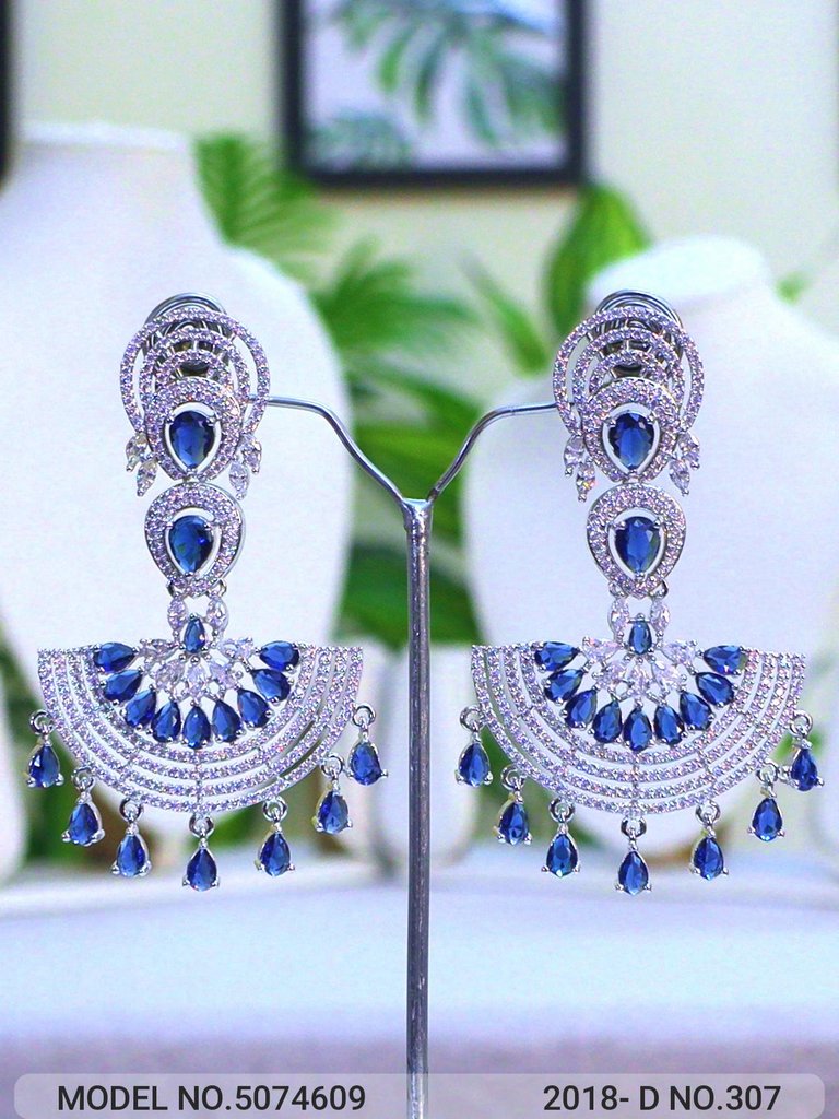 Rare Showstopper Earring Design - View A