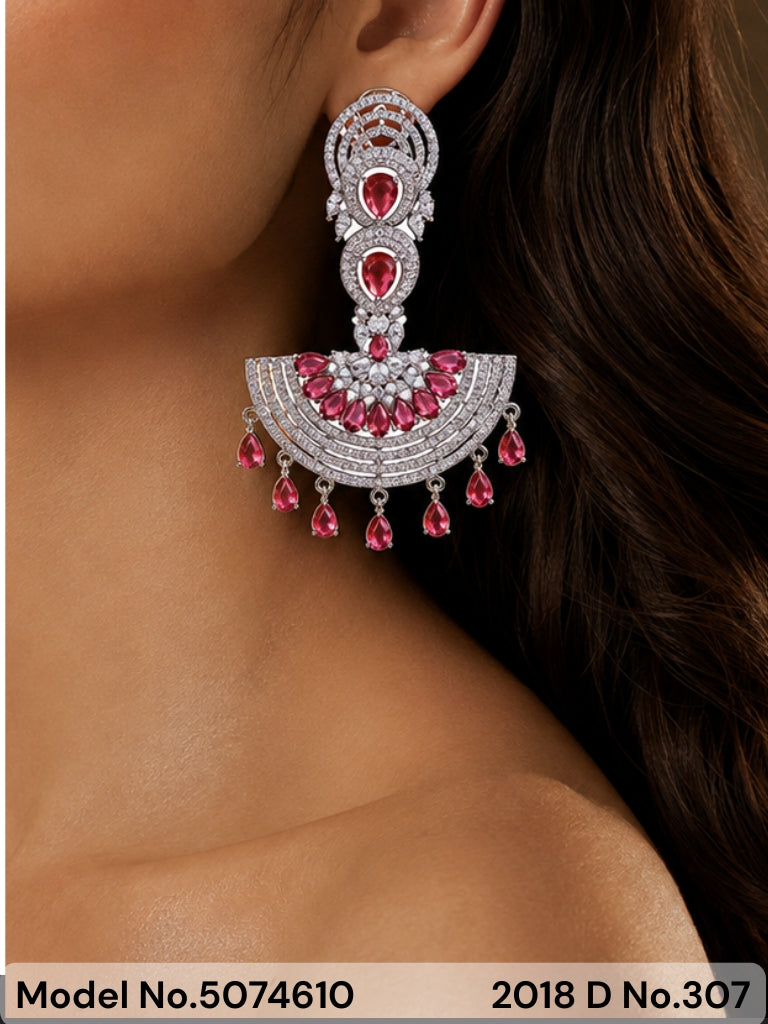 Bridal Earrings | Original Cz - Amaara World