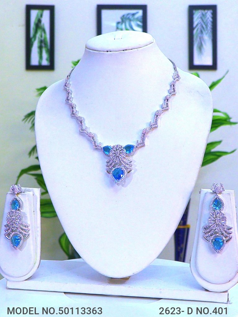 Made in India | Cz Necklace Set - Amaara World