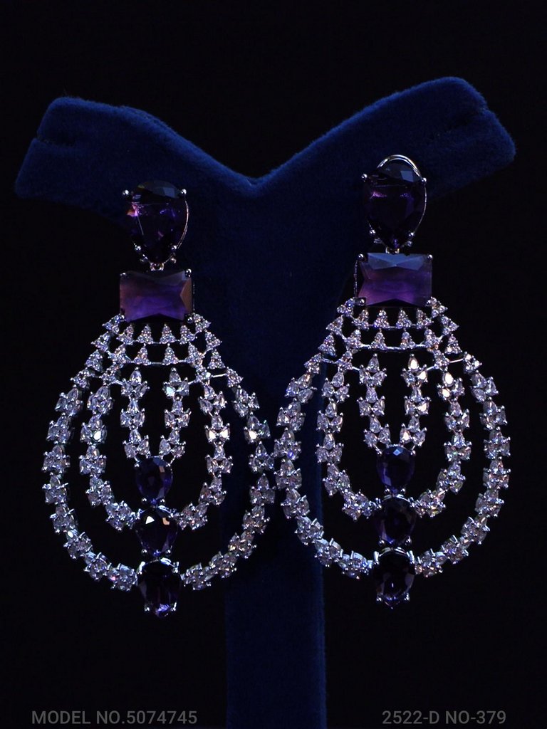 Lab Created Diamond Earrings