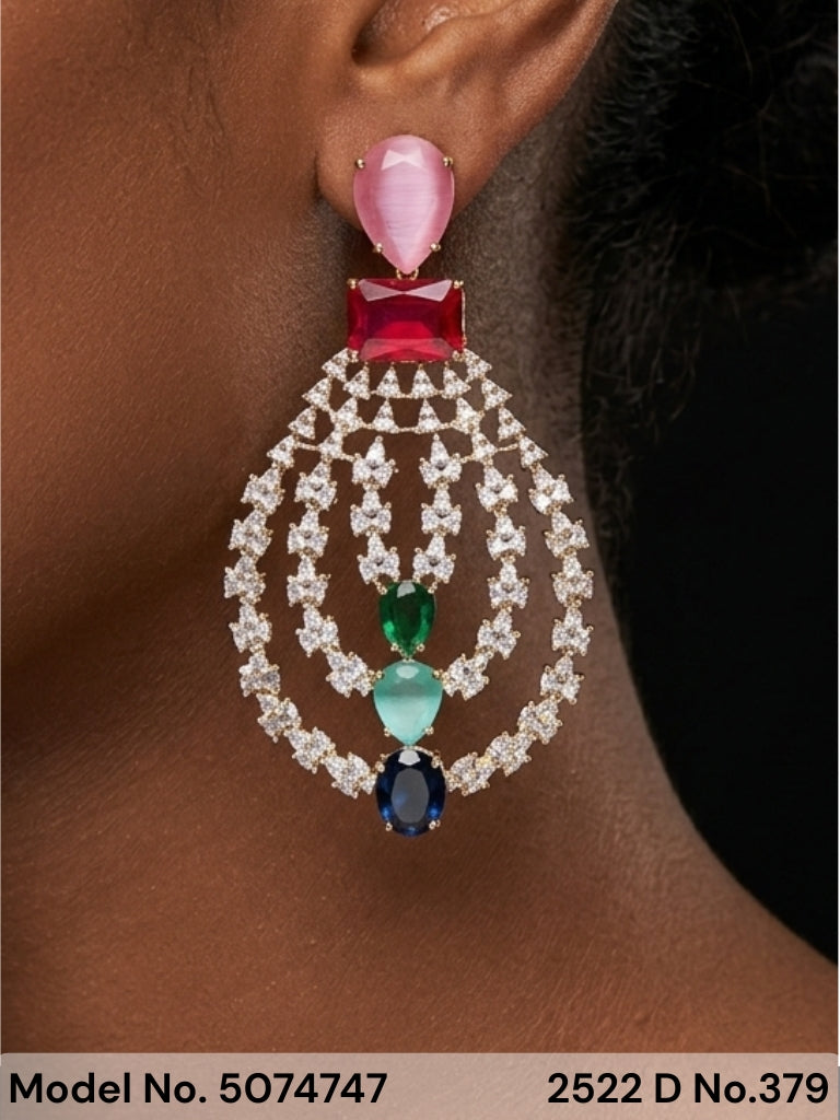 Imitation Jewelry | Cz Earrings - Amaara World