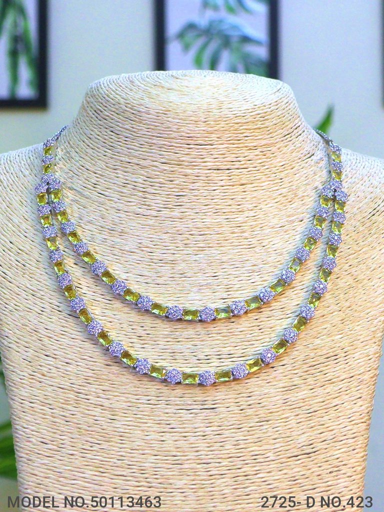 Fine Fashion Classic Necklace Set - View A