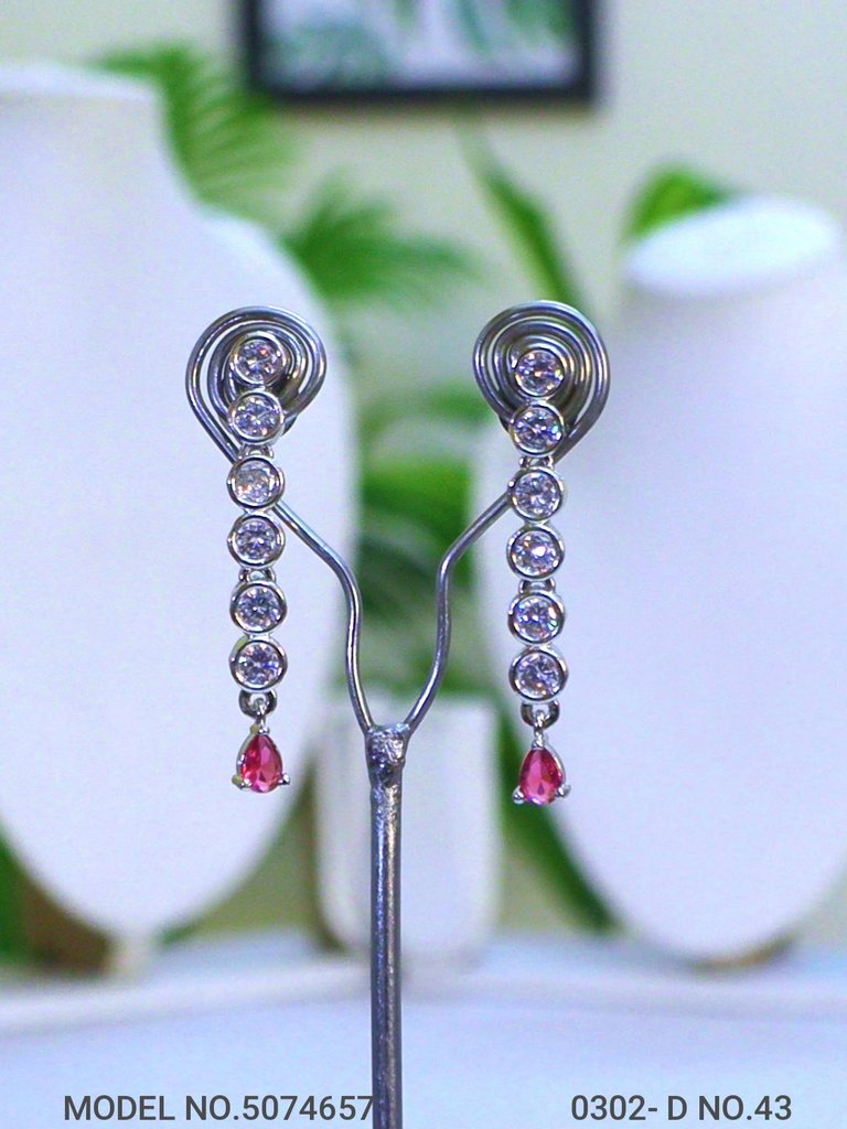 American Diamond Earrings - Amaara World