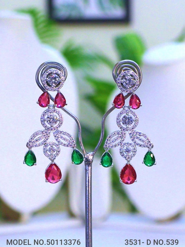 Handcrafted Masterpiece | Cz Set - View B