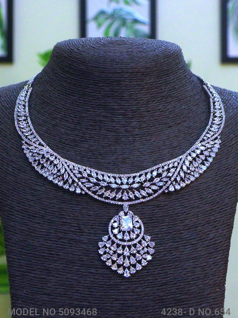 Statement American Diamond Set - View A