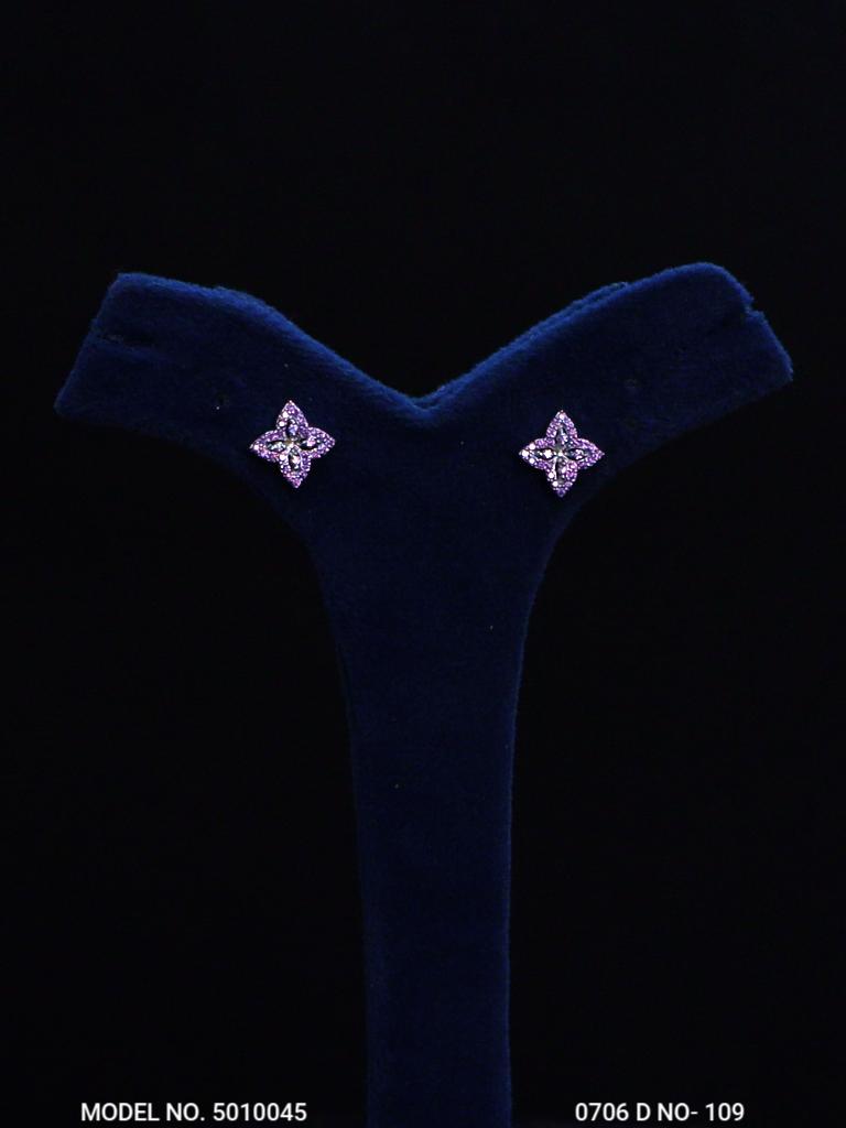 Artificial Diamond Cz Pendant Set - View B