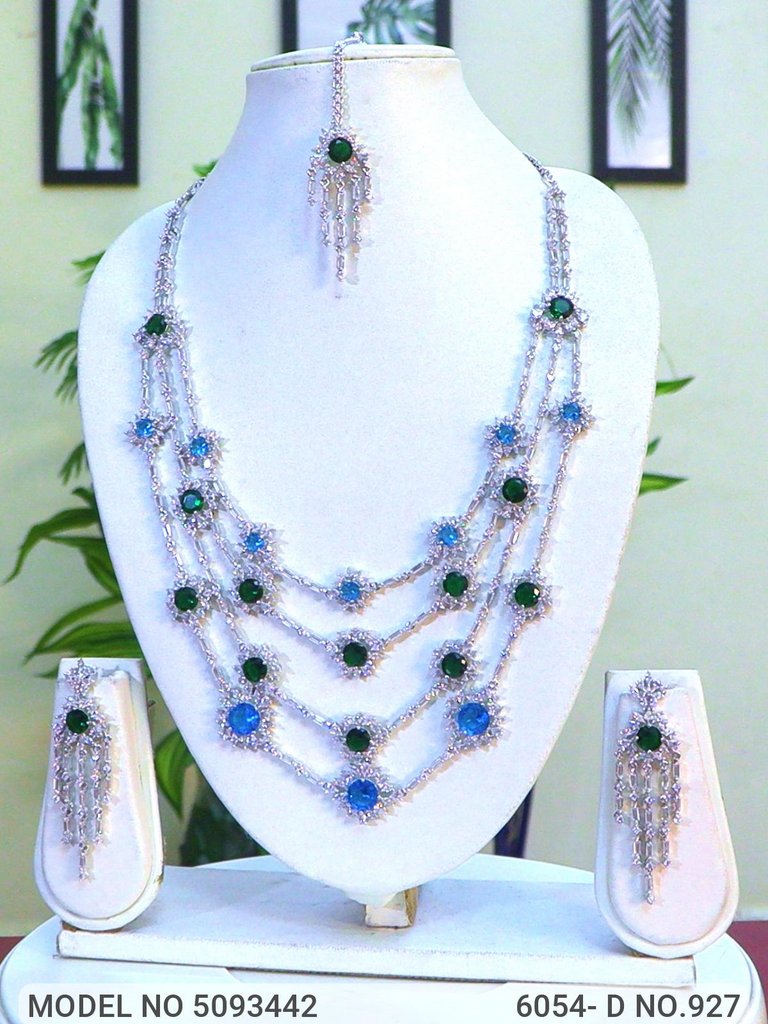 Artificial Diamond Cz Jewelry Set - Amaara World