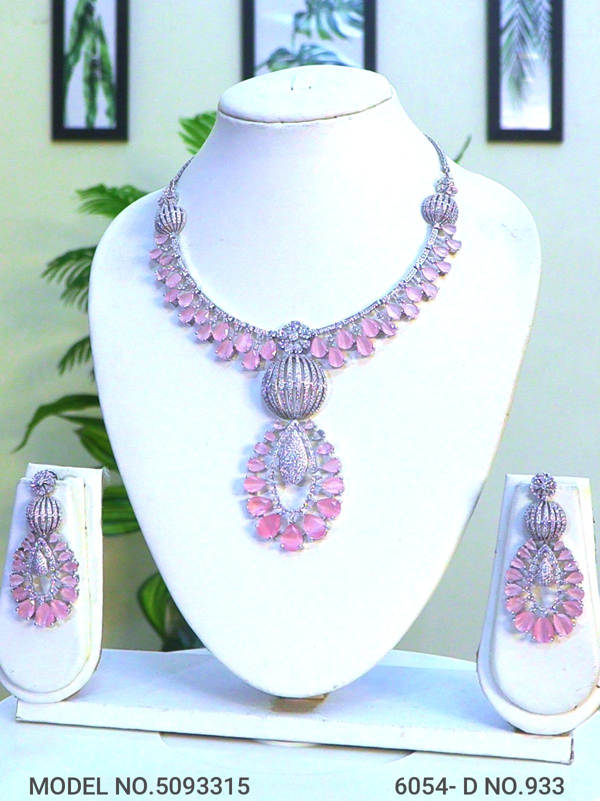 Statement American Diamond Set - Amaara World