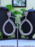 Real Zircon Long Fashion Earrings