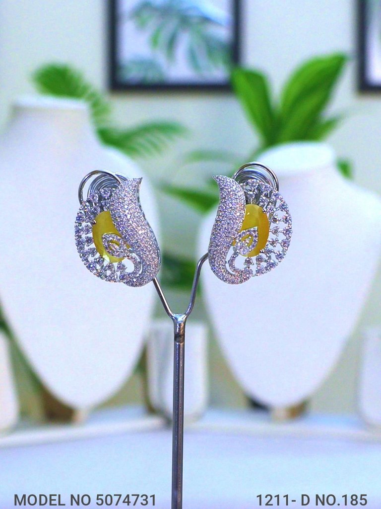 Artificial Diamond | Cz Earrings - Amaara World