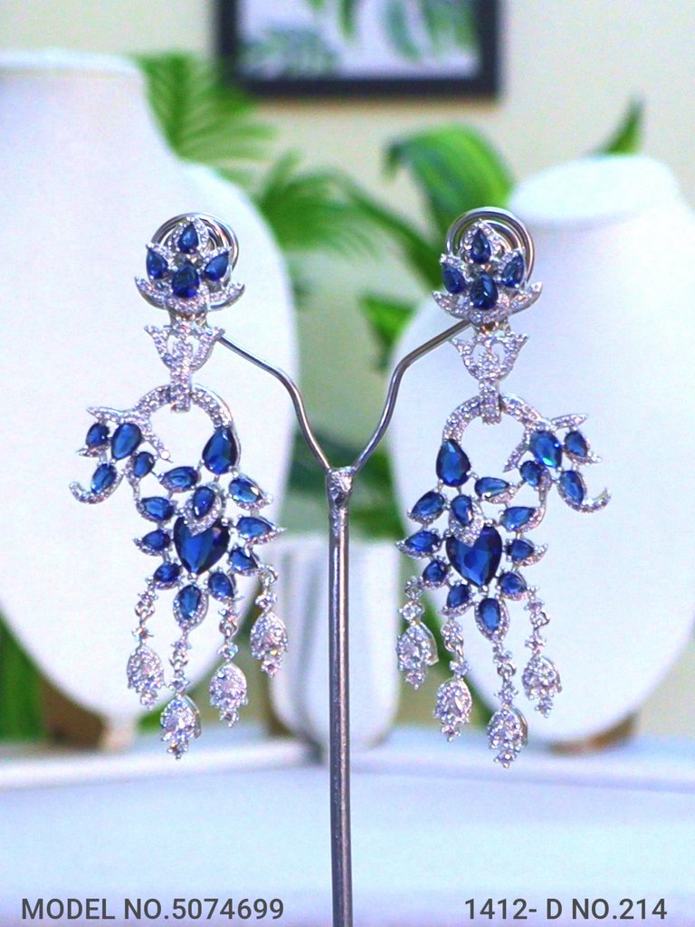 Zircon Earrings | Cz / AD Jewelry - Amaara World