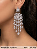 Diamond Replica Long Earrings - Amaara World