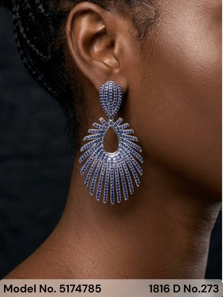Zircon Earrings | Cz / AD Jewelry - Amaara World