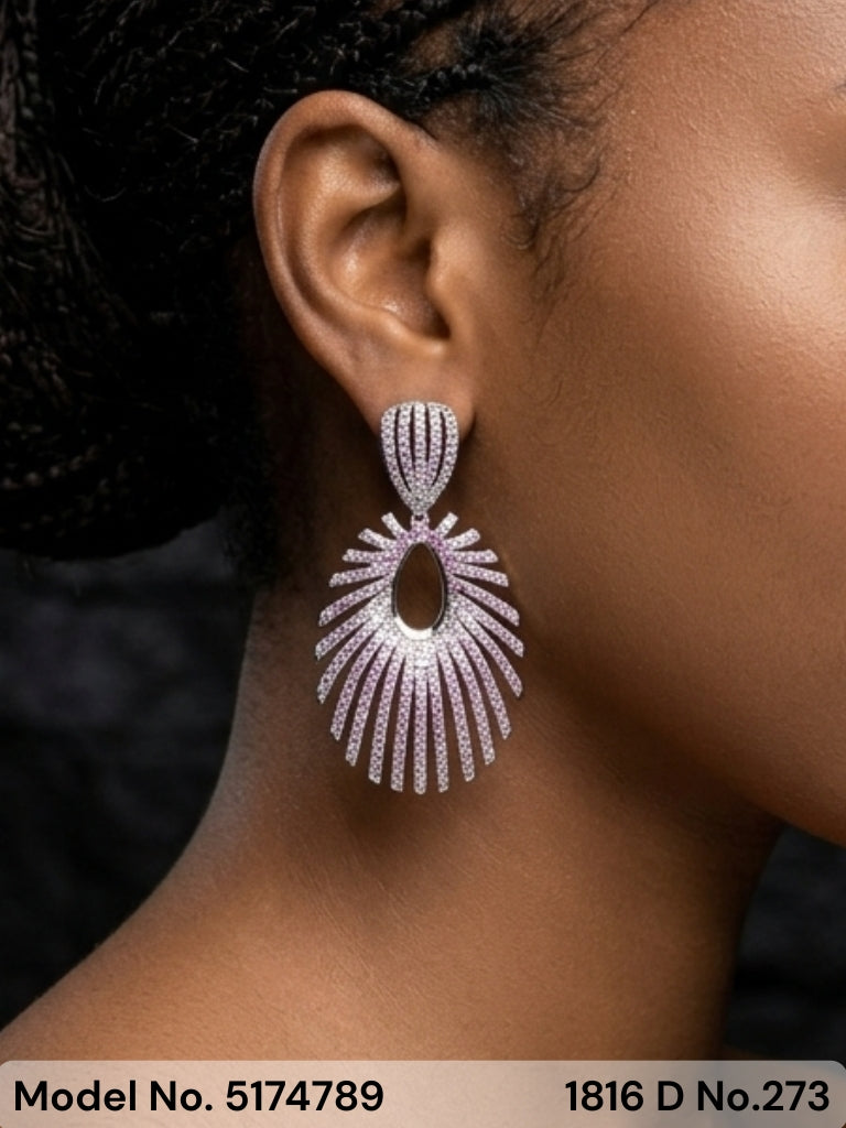 Diamond Replica Earrings - Amaara World