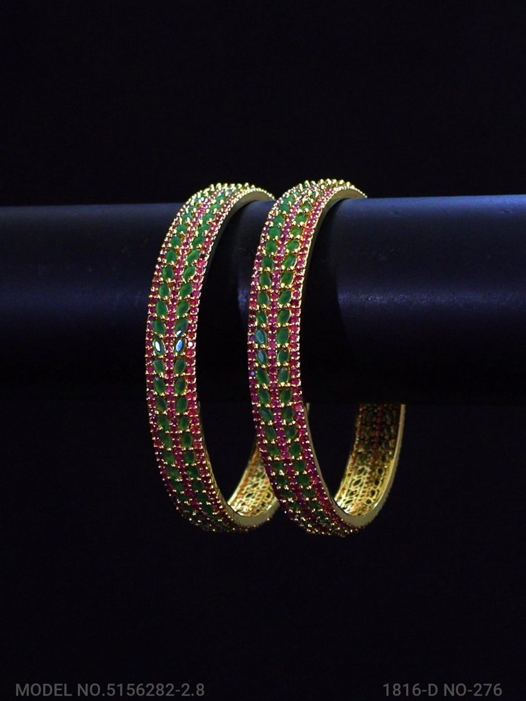 Modern Shine Bangles - Amaara World