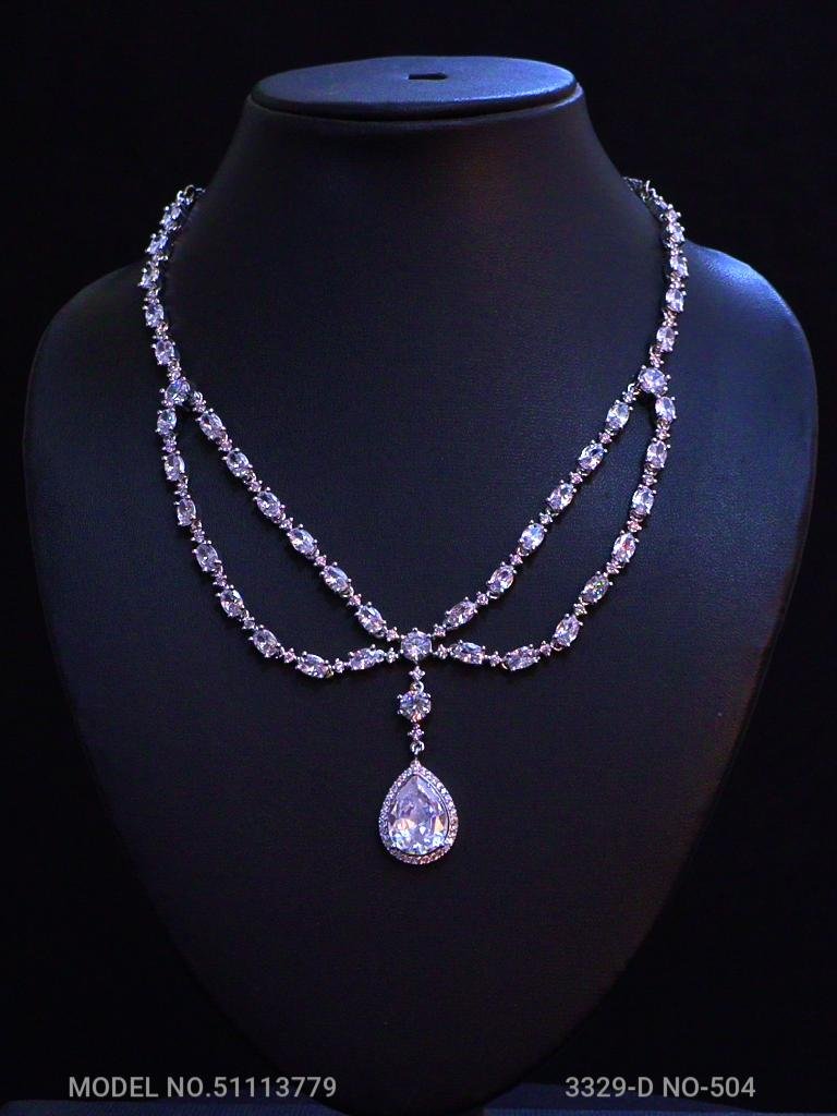 Fine Fashion Classic Necklace Set - View A