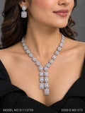 Classic Necklace | AD Jewellery | Handcrafted - Amaara World