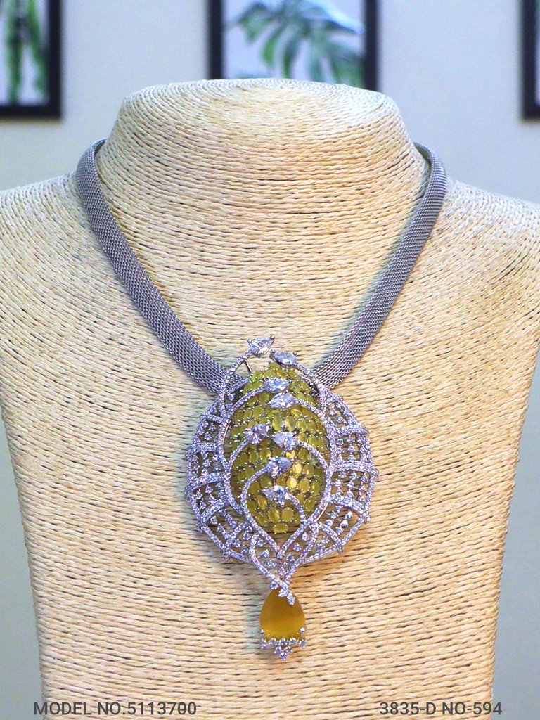 Showstopper Imitation Pendant Set - View A
