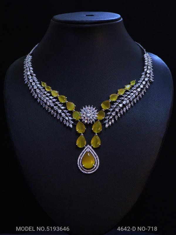 Original Zircon Necklace Set - View B