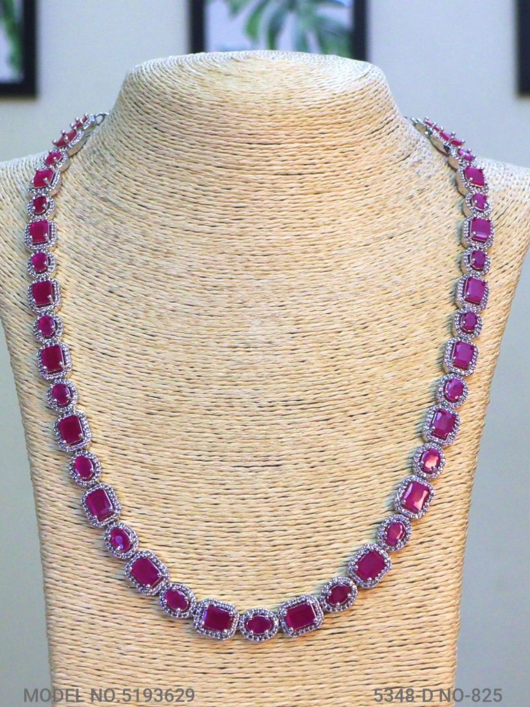 CZ Collar Necklace Collection - View A