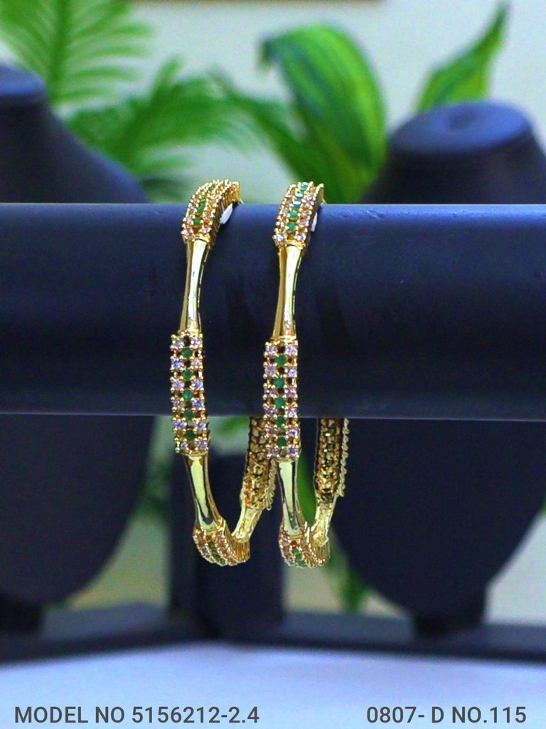 Shine Wave Bangles - Amaara World