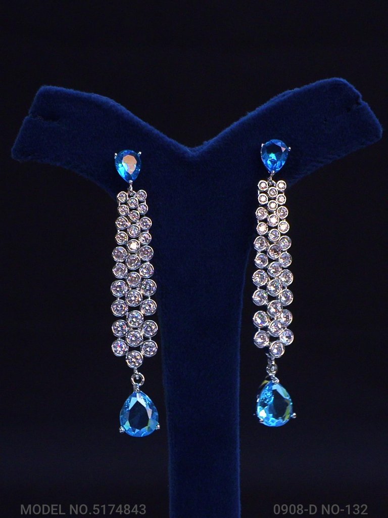 CZ Earrings - Amaara World