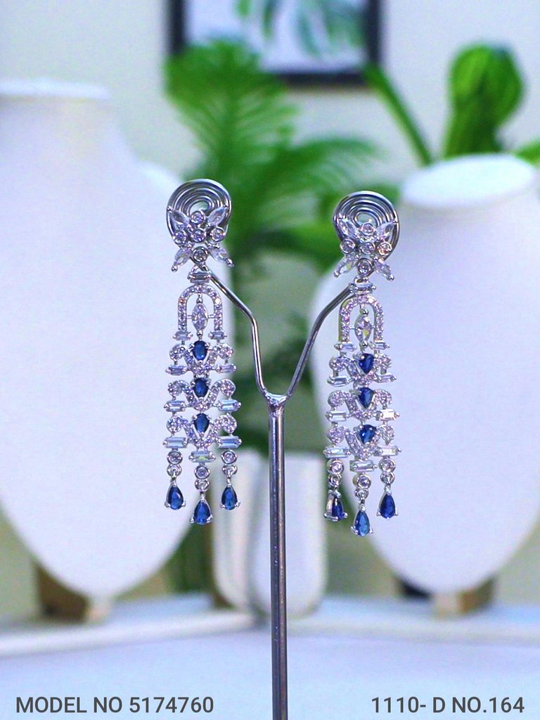 Cubic Zirconia | Earrings - Amaara World