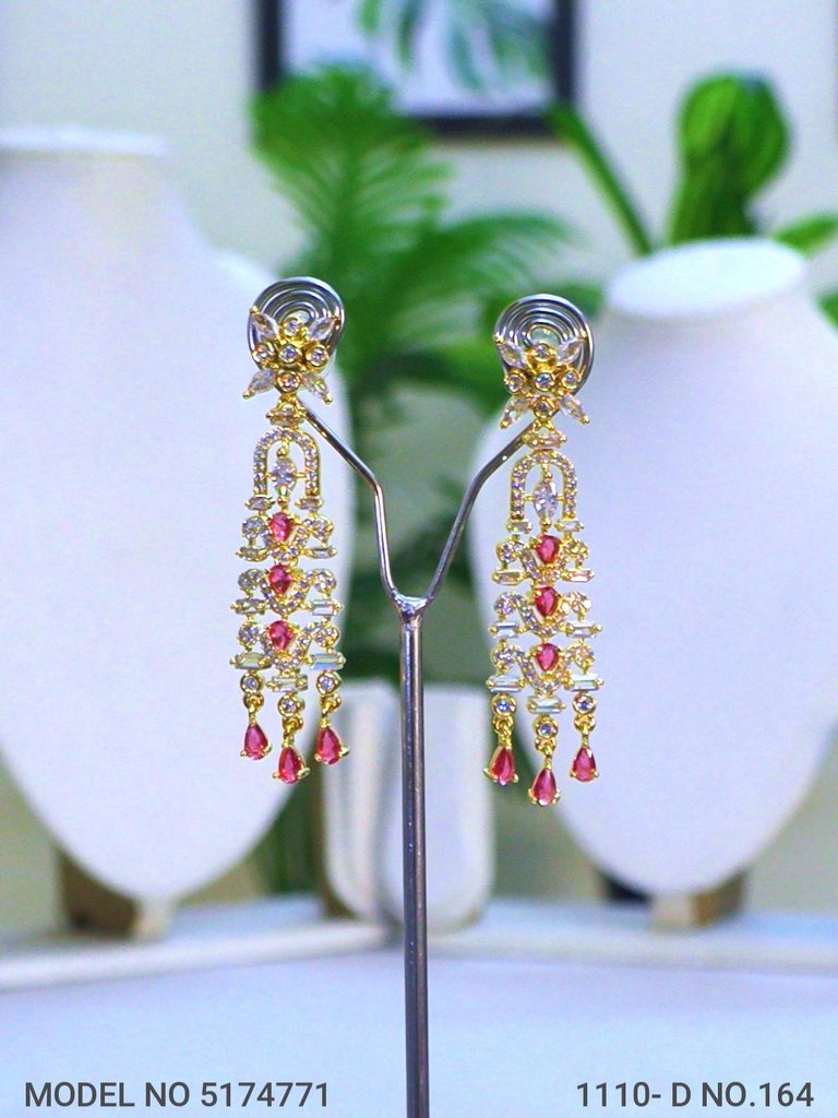 Real Zircon | Fashion AD Earrings - Amaara World