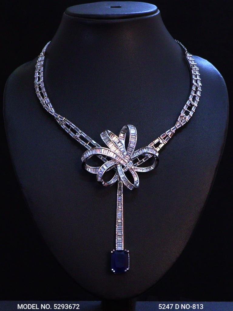 Handmade Traditional Masterpiece Zircon Jewelry Set - View B