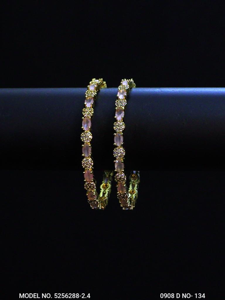 Crystal Shine Bangles - Amaara World