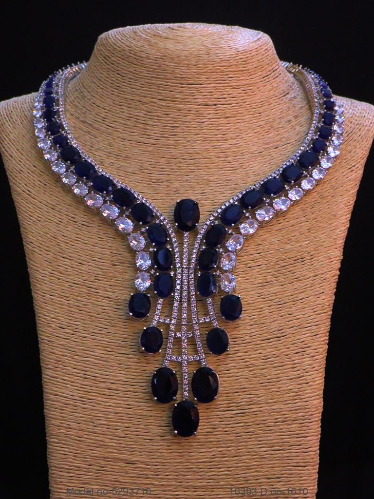 Original Zircon Necklace Set - View A