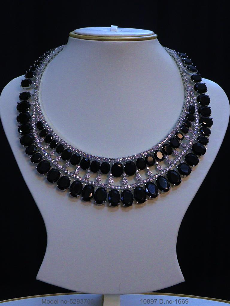 Original Zircon Necklace Set - View A
