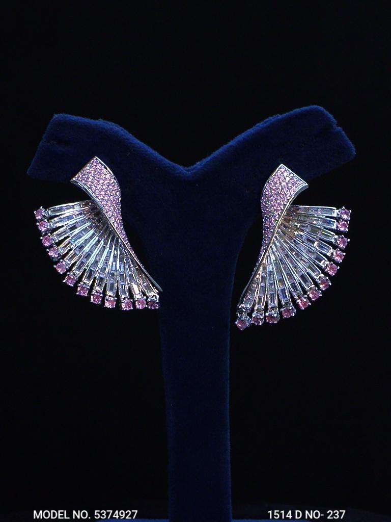 CZ Earrings - View A