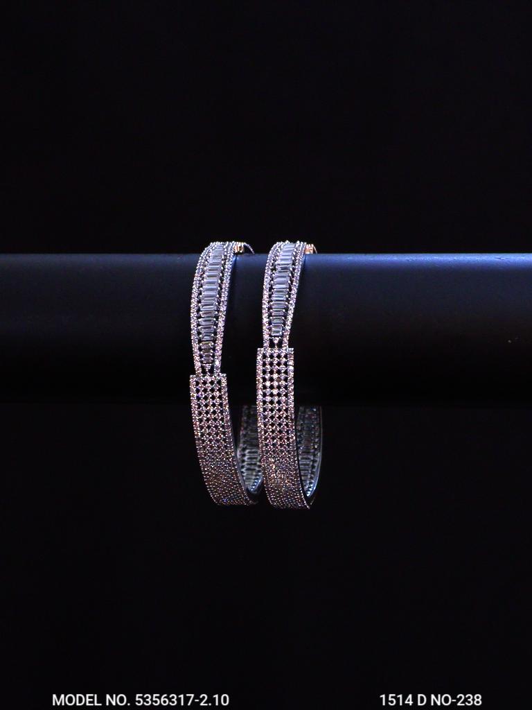 Bridal Bliss CZ Bangles - Amaara World USA - SKU 5356317