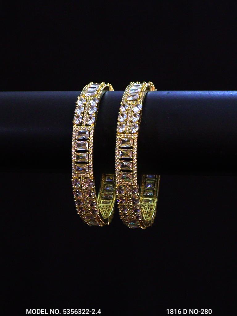 Royal Spark CZ Bangles - Amaara World